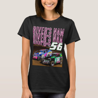 Aangepaste Foto van Coureur T-shirt