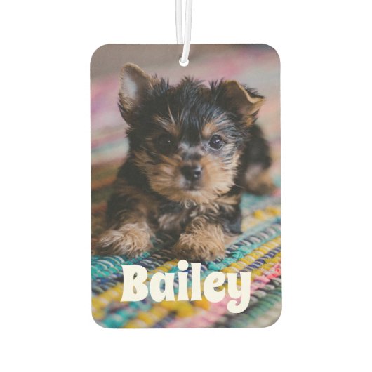 Aangepaste foto van Cute Pet Luchtverfrisser (Achterkant)