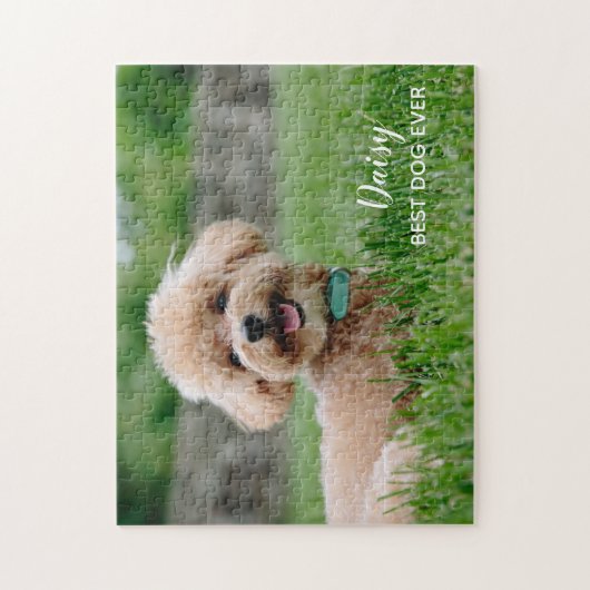 Aangepaste foto van de Aangepaste hond Legpuzzel (Verticaal)