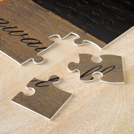 Aangepaste foto van de Harbour Harbour Sun Cornwal Legpuzzel (Zijkant)