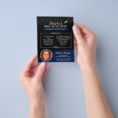 Aangepaste foto van de Notarische marine Blue Blac Flyer (Hand)