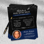 Aangepaste foto van de Notarische marine Blue Blac Flyer