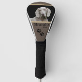 Aangepaste foto van Dog Golfheadcover (Voorkant)
