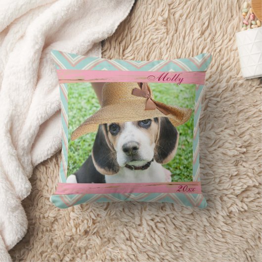 Aangepaste foto van Dog Kussen (Deken)