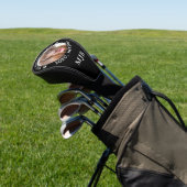 Aangepaste foto van Dog Pet Foto Aangepast Monogra Golfheadcover (Insitu)