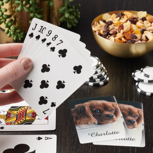 Aangepaste foto van Dog Pet Pokerkaarten (Insitu)