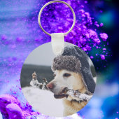 Aangepaste foto van Dog Photo Key-chain Aangepaste Sleutelhanger