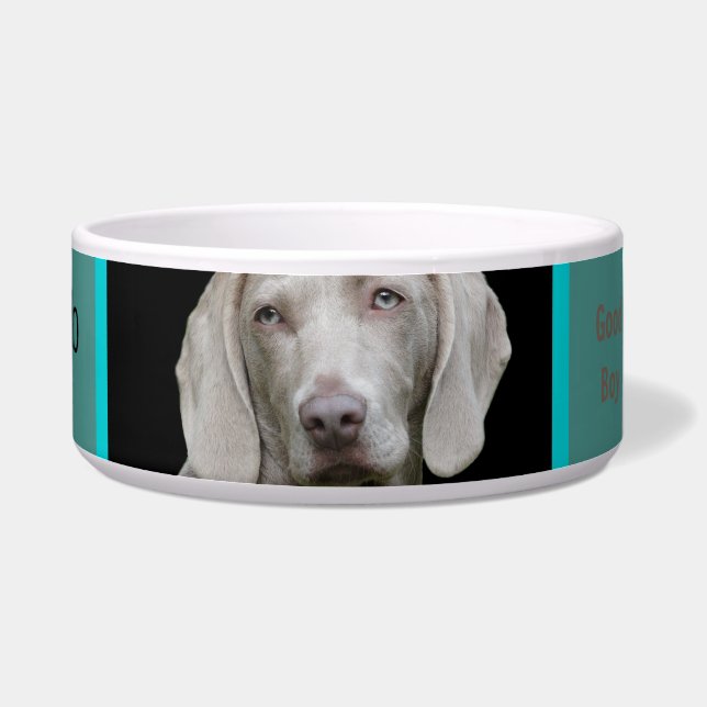 Aangepaste foto van Dog Voerbakje (Rechts)