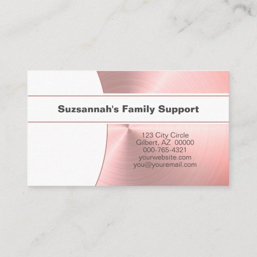 Aangepaste foto van Doula Family Support Services Visitekaartje (Achterkant)