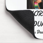 Aangepaste foto van eenvoudig Afstuderen Muismat (Hoek)