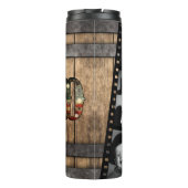 Aangepaste foto van filmstrips voor vader film thermosbeker (Achterkant)