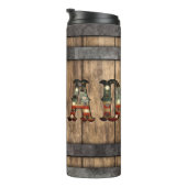 Aangepaste foto van filmstrips voor vader film thermosbeker (Geroteerd rechts)