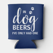 Aangepaste foto van foto's in honden die ik maar é blikjeskoeler (Voorkant)