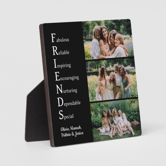 Aangepaste foto van FRIENDS Fotoplaat (Voorkant)