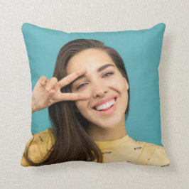 Aangepaste foto van Fun Persoonlijk gezicht Kussen