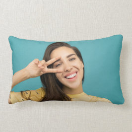 Aangepaste foto van Fun Persoonlijk gezicht Kussen