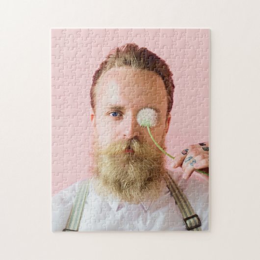 Aangepaste foto van Fun Persoonlijk gezicht Legpuzzel (Verticaal)