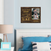 Aangepaste foto van geweldige vader met Kind Folie Afdrukken (Insitu (Slaapkamer))