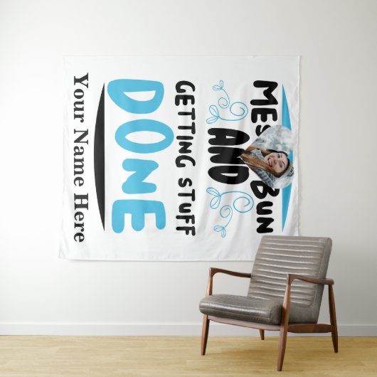 Aangepaste foto van het Boodbal en het krijgen van Wandkleed (In Situ (horizontaal))