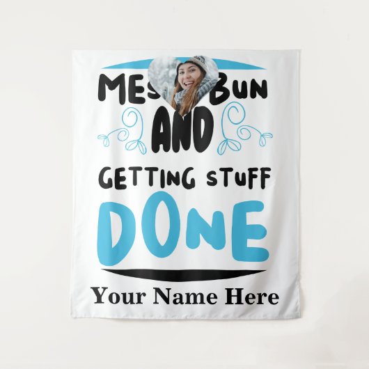 Aangepaste foto van het Boodbal en het krijgen van Wandkleed (Voorkant)