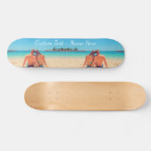 Aangepaste foto van het skateboard van het zomerva (Horizontaal)