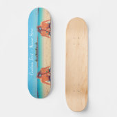 Aangepaste foto van het skateboard van het zomerva (Voorkant)
