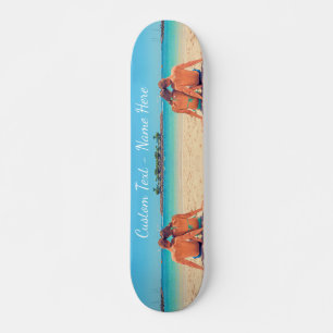 Aangepaste foto van het skateboard van het zomerva