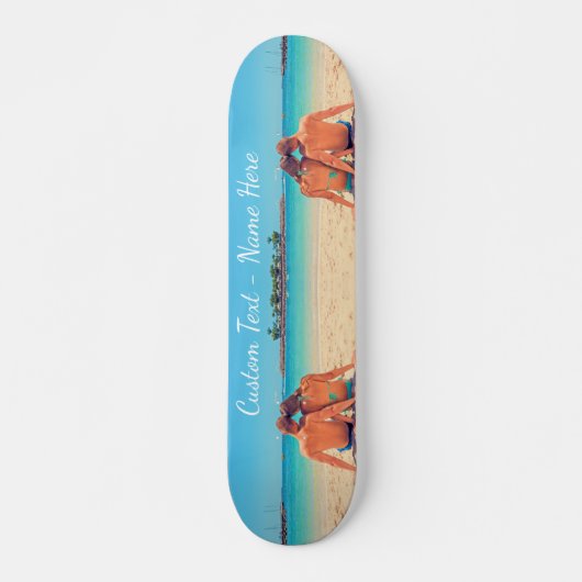 Aangepaste foto van het skateboard van het zomerva (Voorkant)