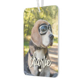 Aangepaste foto van huisdier Cool hond naam Luchtverfrisser (Links)