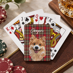 Aangepaste foto van huisdier Cute huisdierliefhebb Pokerkaarten