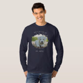 Aangepaste foto van huisdier Spetterende Werelds B T-shirt (Voorkant volledig)