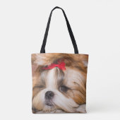 Aangepaste foto van je hond van een huisdier tote bag (Achterkant)