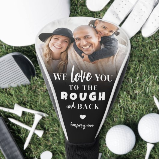 Aangepaste foto van 'Liefde tot aan de rough en te Golfheadcover