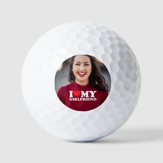 Aangepaste foto van mijn Vriendin Golfballen (Voorkant)