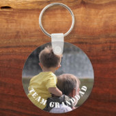 Aangepaste foto van modern team Granddad Sleutelhanger (Voorkant)