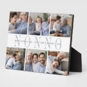 Aangepaste foto van Nonno Grandchildren Fotoplaat (Zijkant)