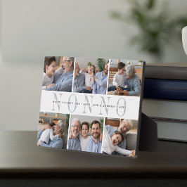 Aangepaste foto van Nonno Grandchildren Fotoplaat