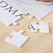 Aangepaste foto van oma legpuzzel (Zijkant)