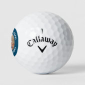 Aangepaste foto van ons houden van je papieren Vad Golfballen (Logo)