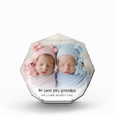 Aangepaste foto van ons houden van opa Names Jaar (Voorkant)