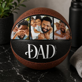Aangepaste foto van papa basketbal