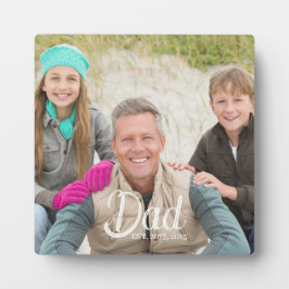 Aangepaste Foto van Papa Geword Fotoplaat