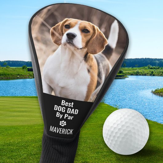 Aangepaste foto van Pet Beagle Dog Persoonlijk Golfheadcover