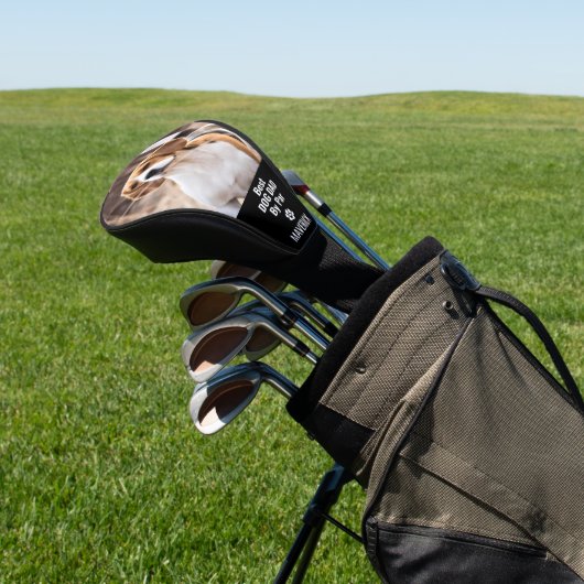 Aangepaste foto van Pet Beagle Dog Persoonlijk Golfheadcover (Insitu)
