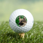 Aangepaste foto van Pet Dog Aangepaste Callaway Golfballen (Insitu Shirt)