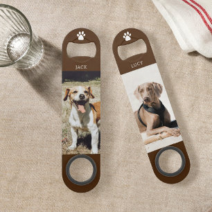 Aangepaste foto van Pet Dog Boyvriend Gift Speed Flessenopener