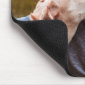 Aangepaste foto van Pet Dog Creëer uw eigen foto Muismat (Hoek)