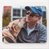 Aangepaste foto van Pet Dog Creëer uw eigen foto Muismat (Voorkant)
