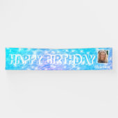 Aangepaste foto van poolpartij van Birthday Pool w Spandoek (Horizontaal)