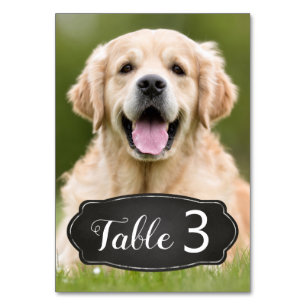 Aangepaste foto van Rustic Chalkboard Weddenschap  Kaart